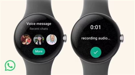 How to set up WhatsApp on your Android smartwatch .